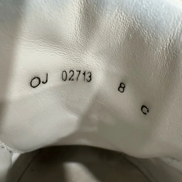 Salvatore Ferragamo Cube leather low-top sneakers size 8 - Picture 8 of 13